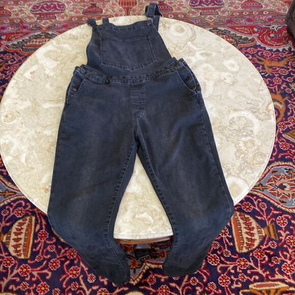 Urban Outfitters BDG Black Stretch Denim Overalls - Picture 8 of 15